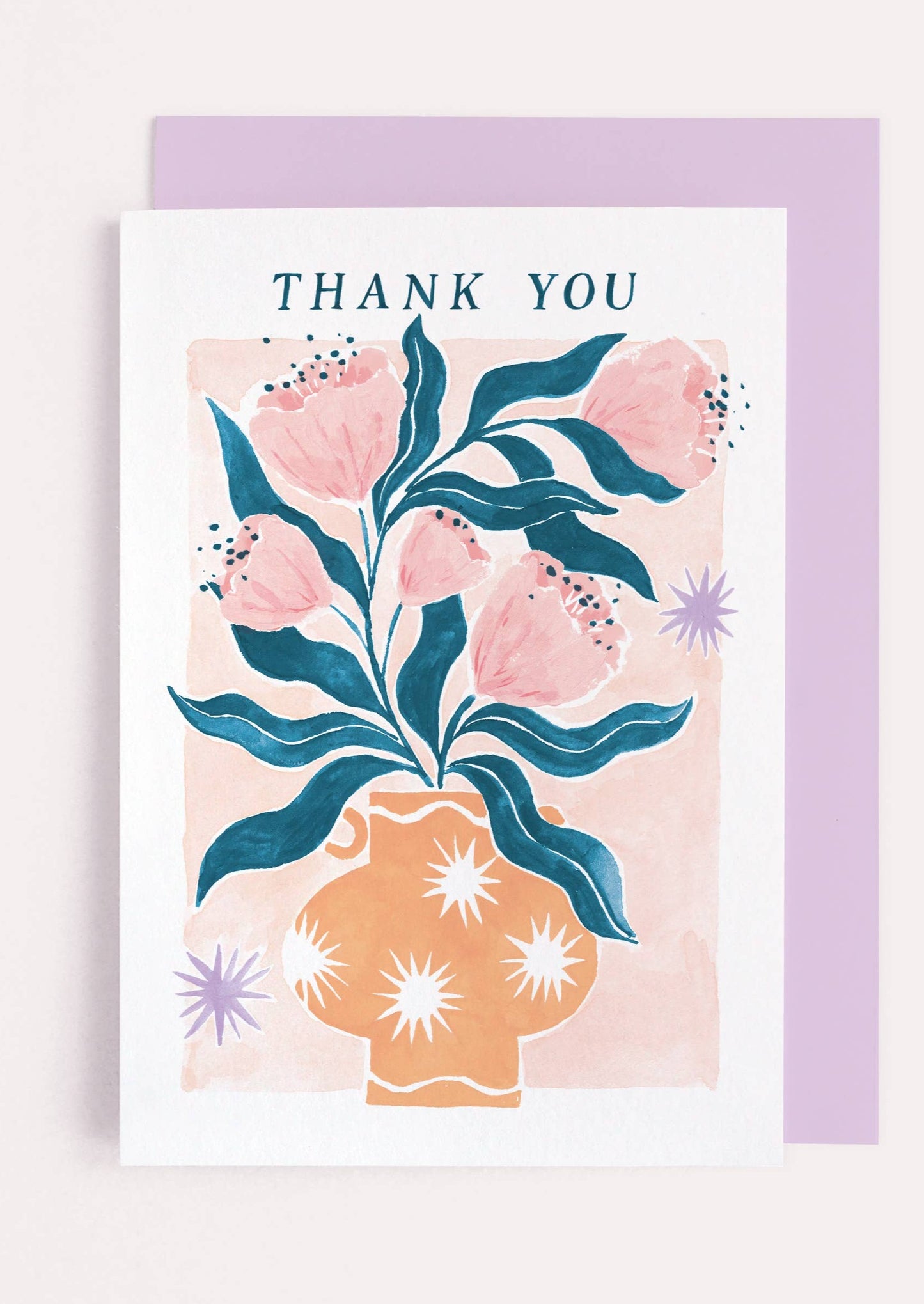 Vase Thank You Card