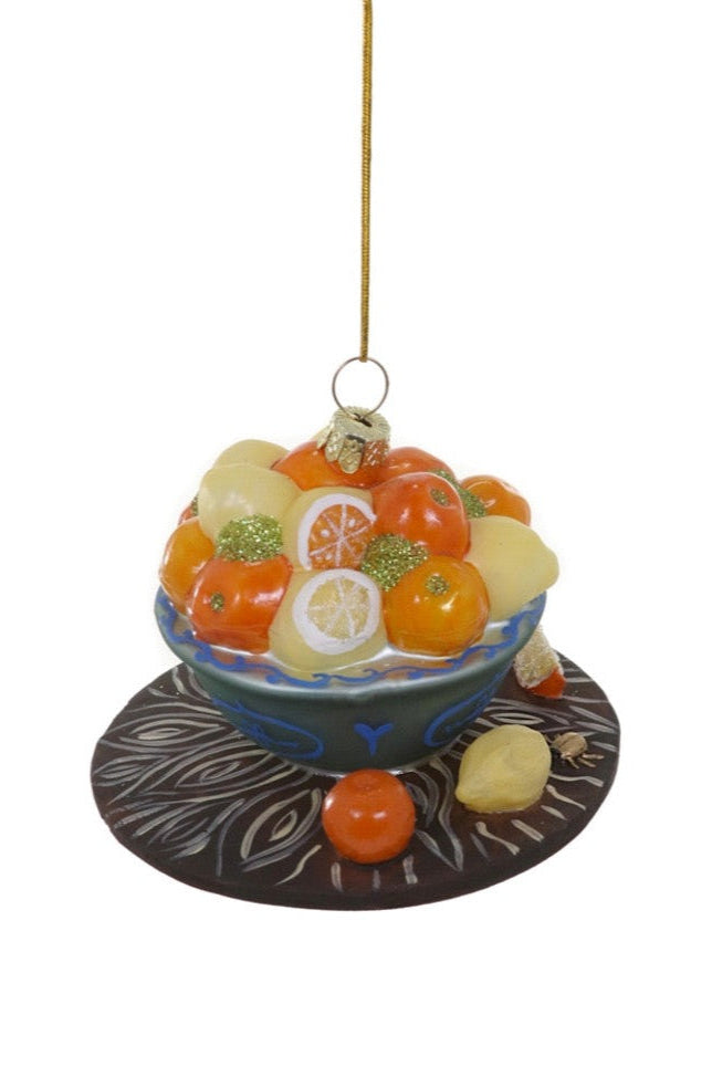 Winter Citrus Ornament