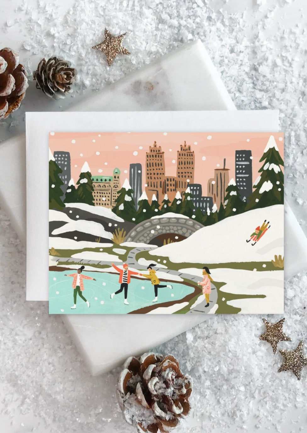 Holiday Central Park Card