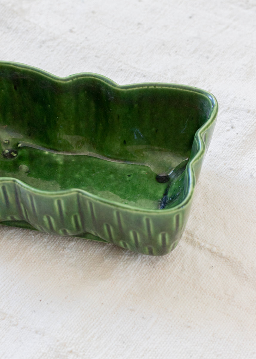 Vintage Green Planter