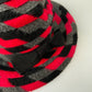 Red + Black Brim Hat