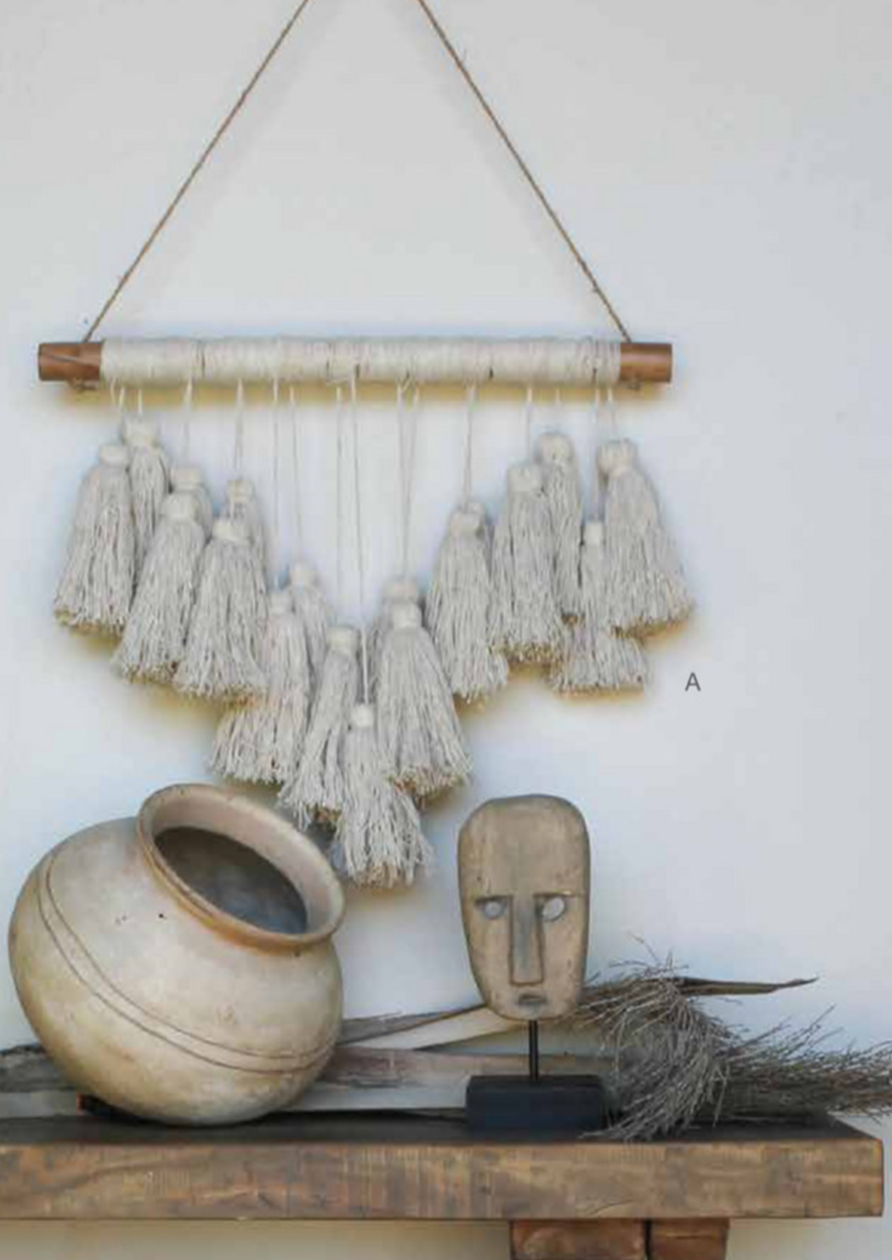 Shona Tassel Wall Hanging
