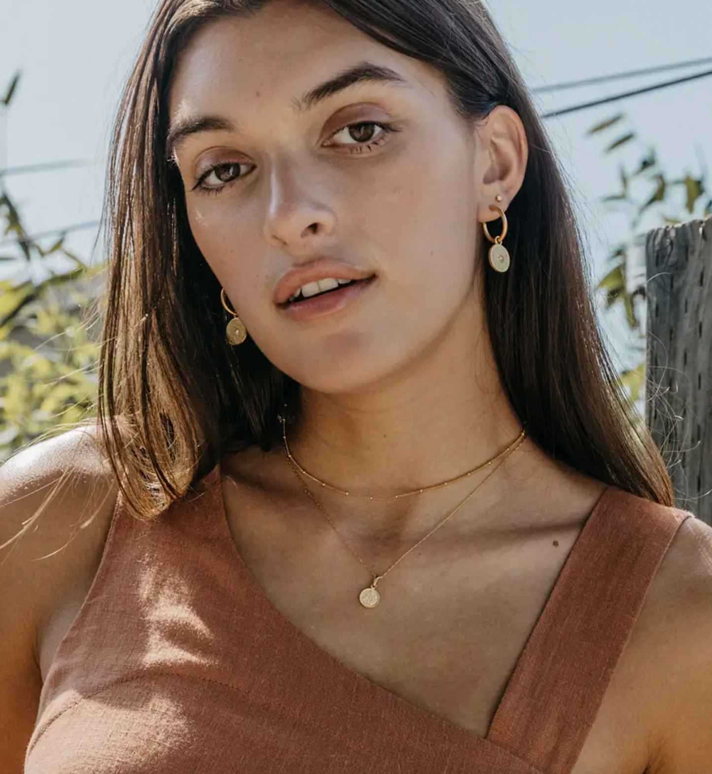 Tiny Zodiac Medallion Neclace