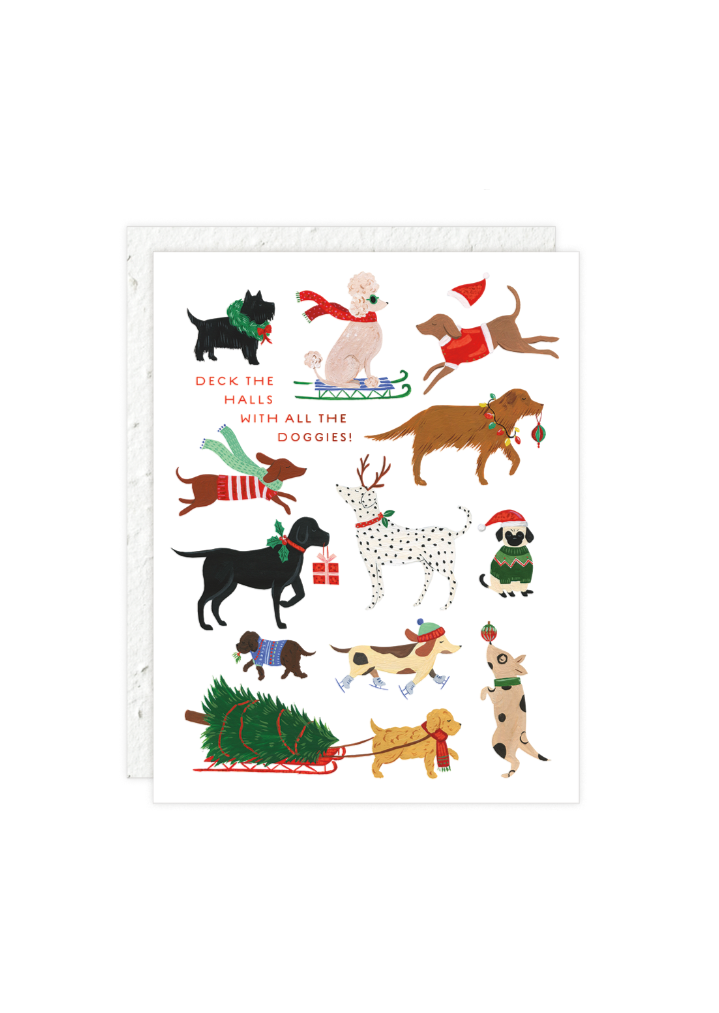 12 Dogs of Christmas Card