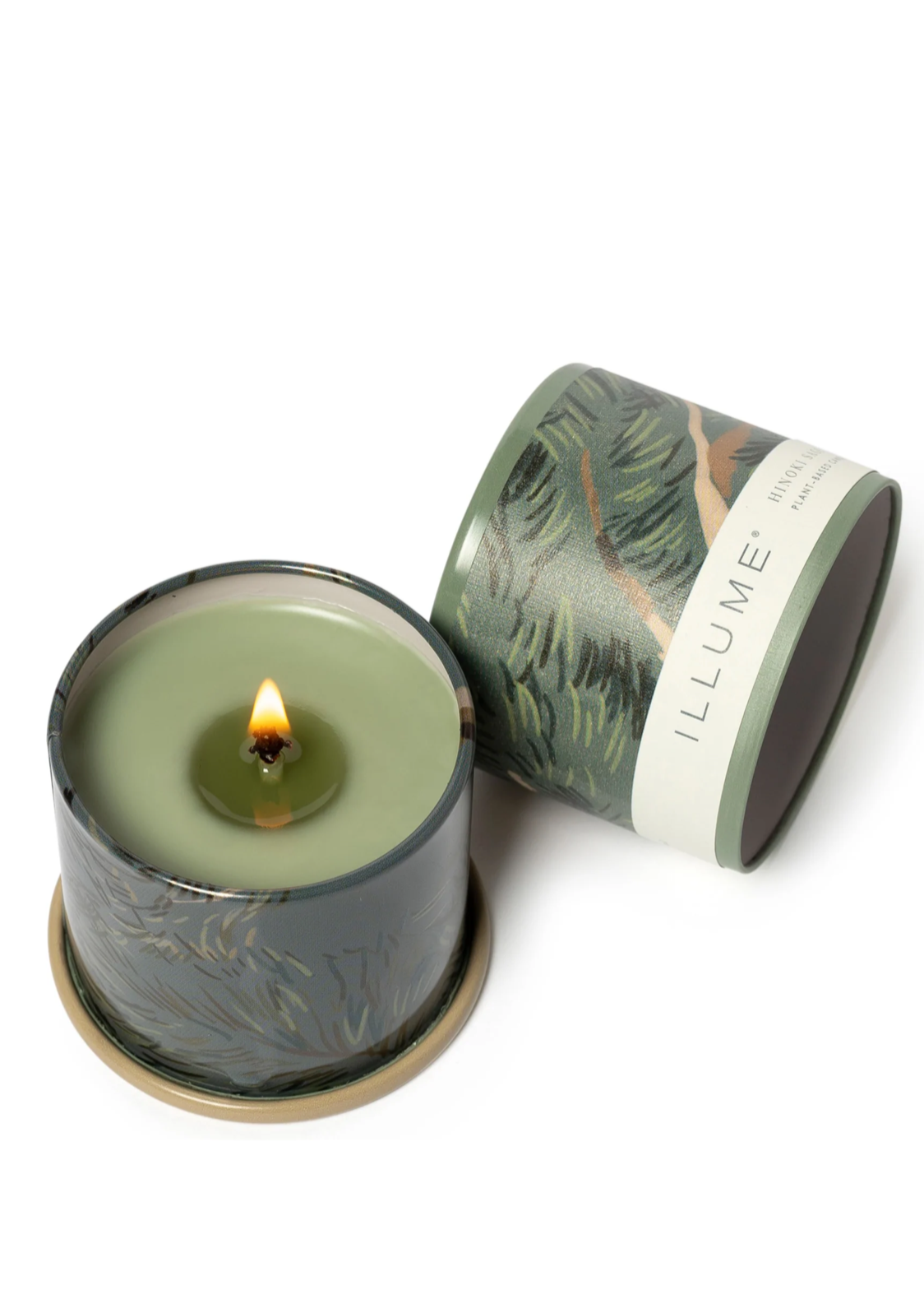 Hinoki Sage Tin Candle | Demi 3oz