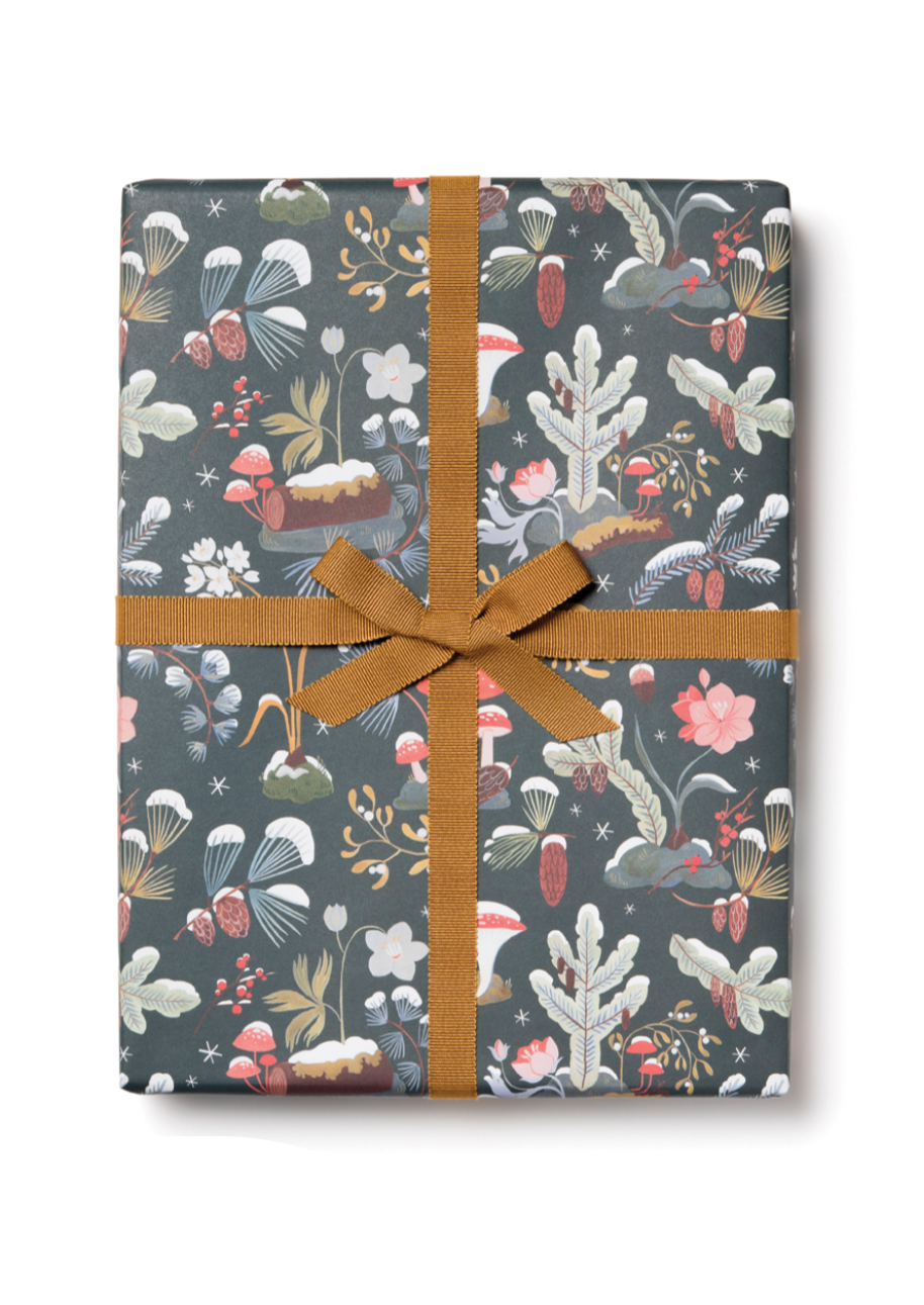 Holiday Moss Roll Wrap