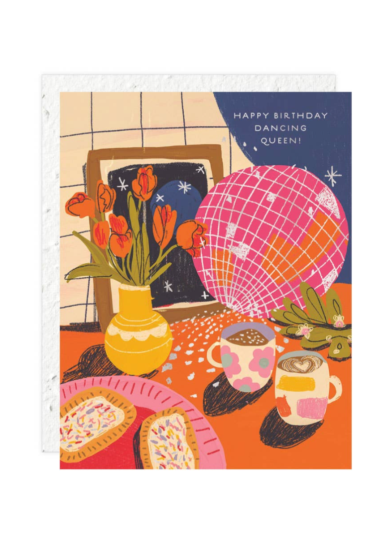 Disco Dance Birthday Card