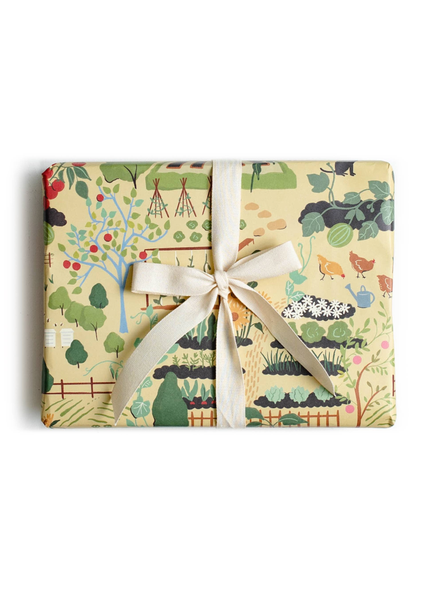 Veggie Garden Gift Wrap