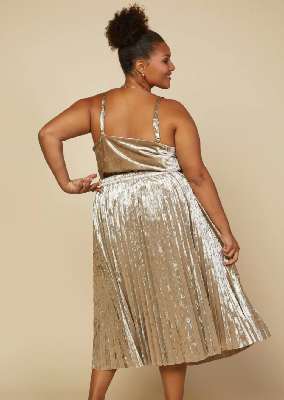Pass The Bubbly Midi Skirt | Extended