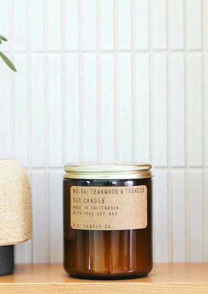 Teakwood & Tobacco Candle