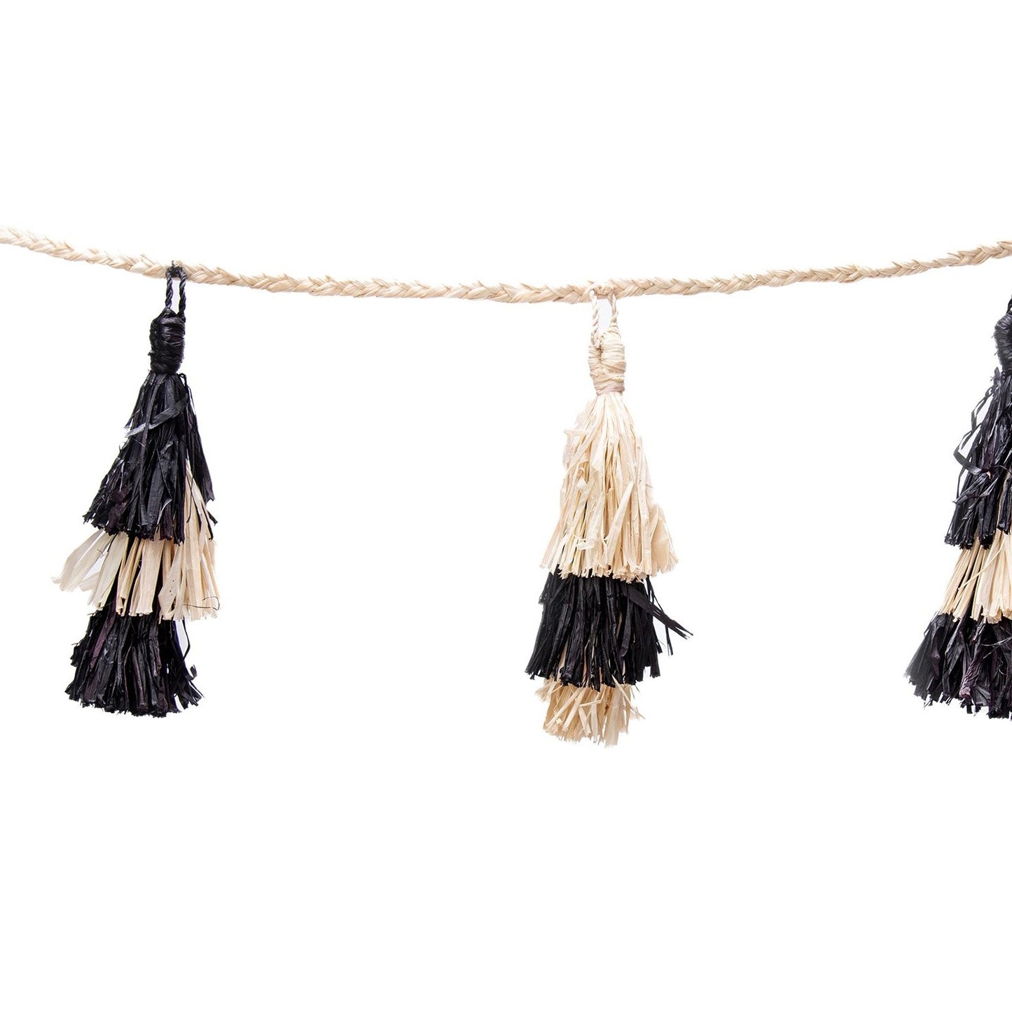 Black + Natural Garland