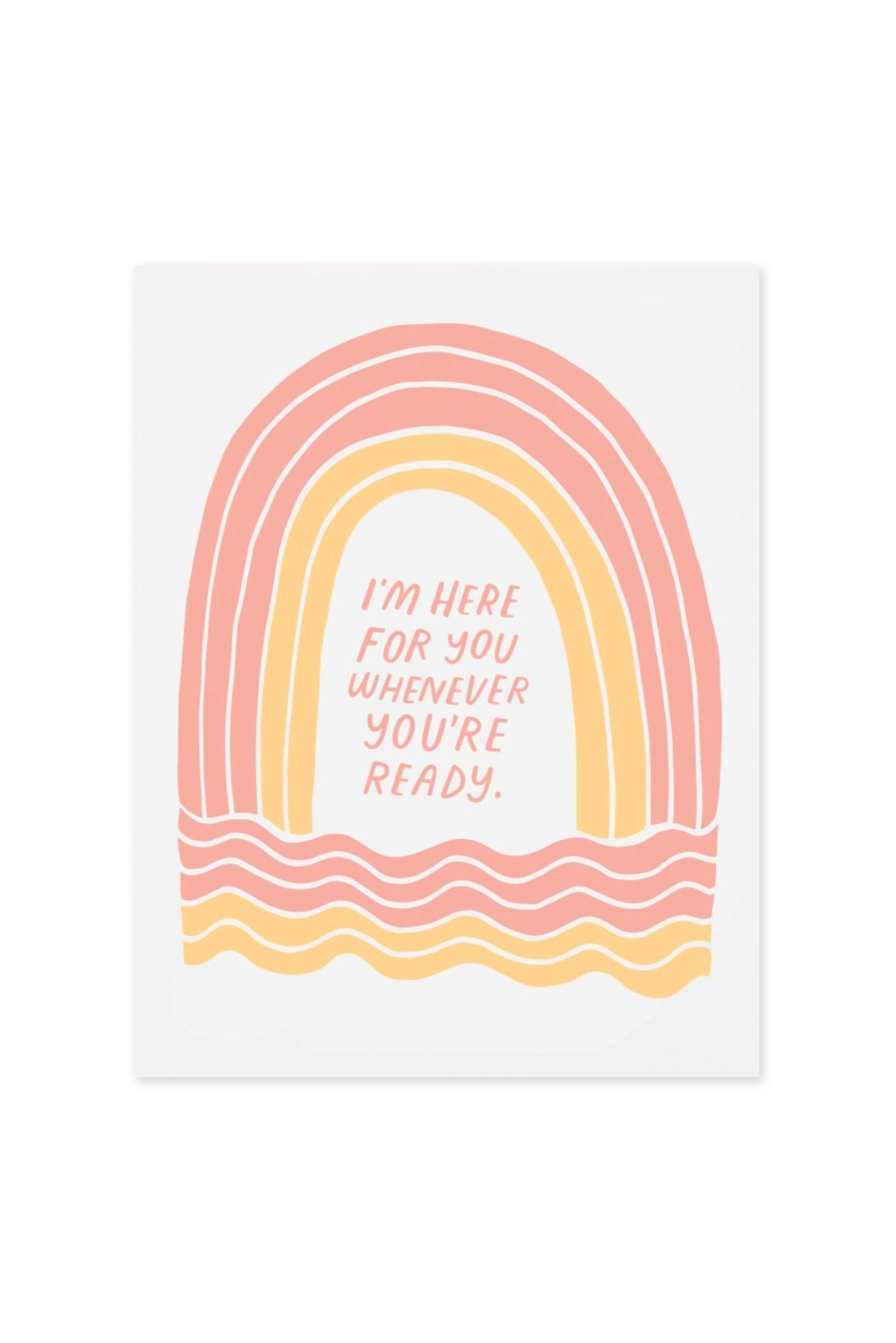 Here For You Card
