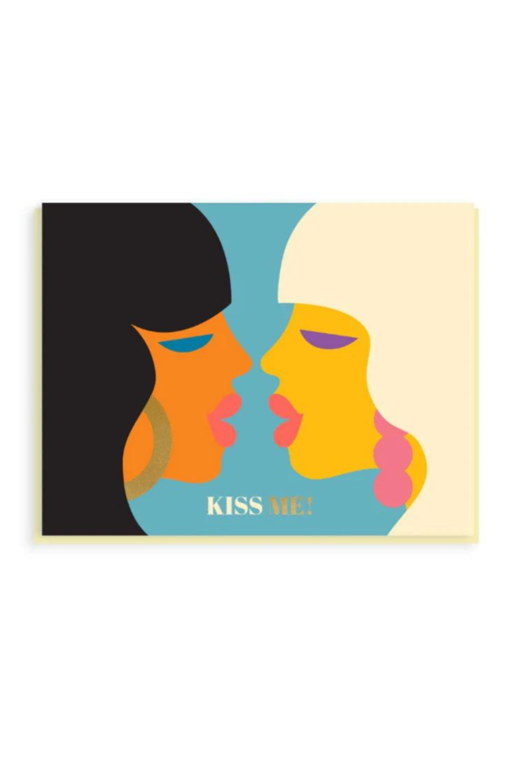 Kiss Me Card