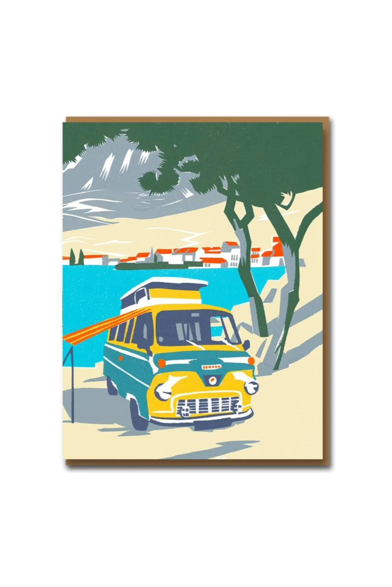 Beach Camper Card