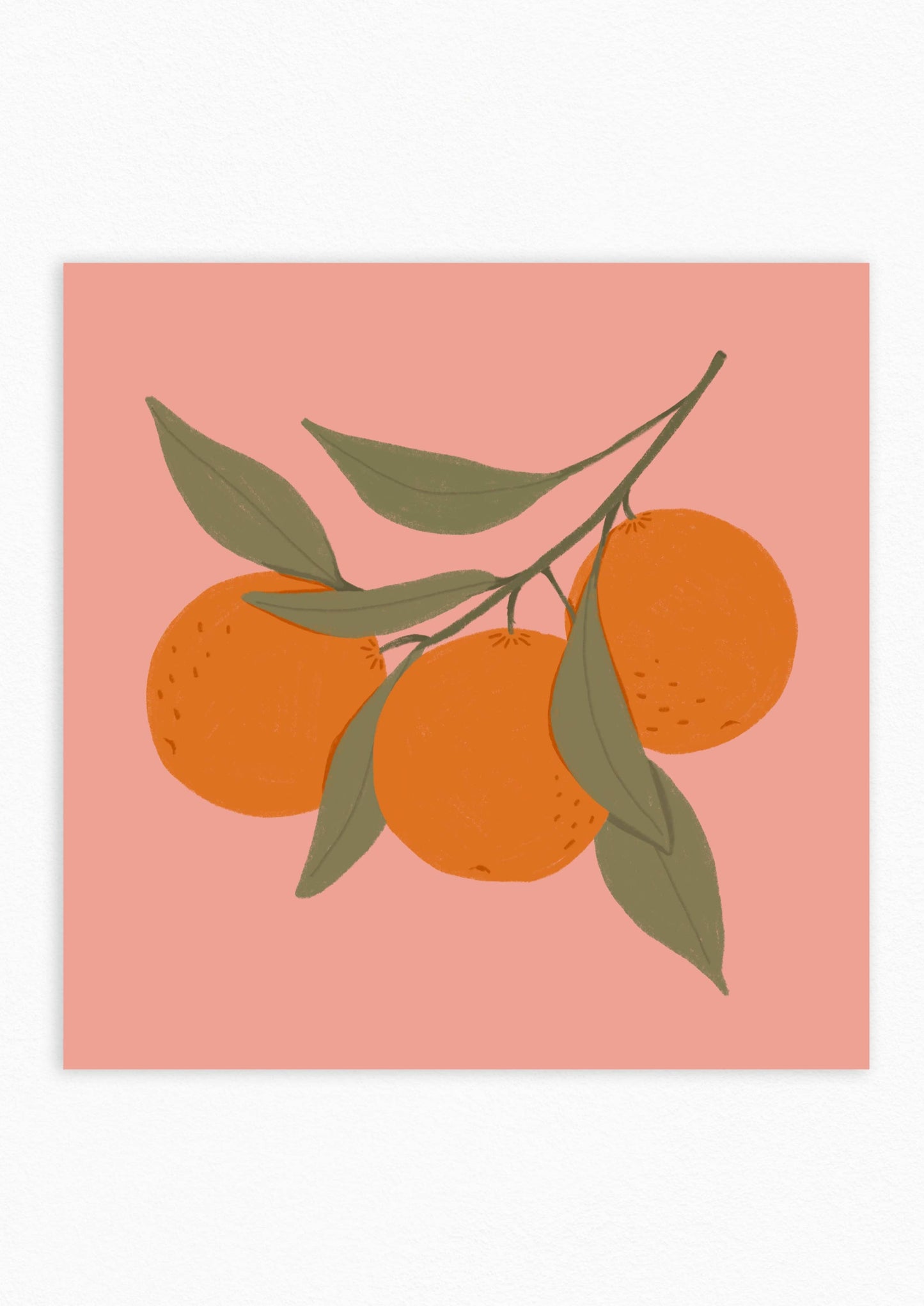 Oranges Print