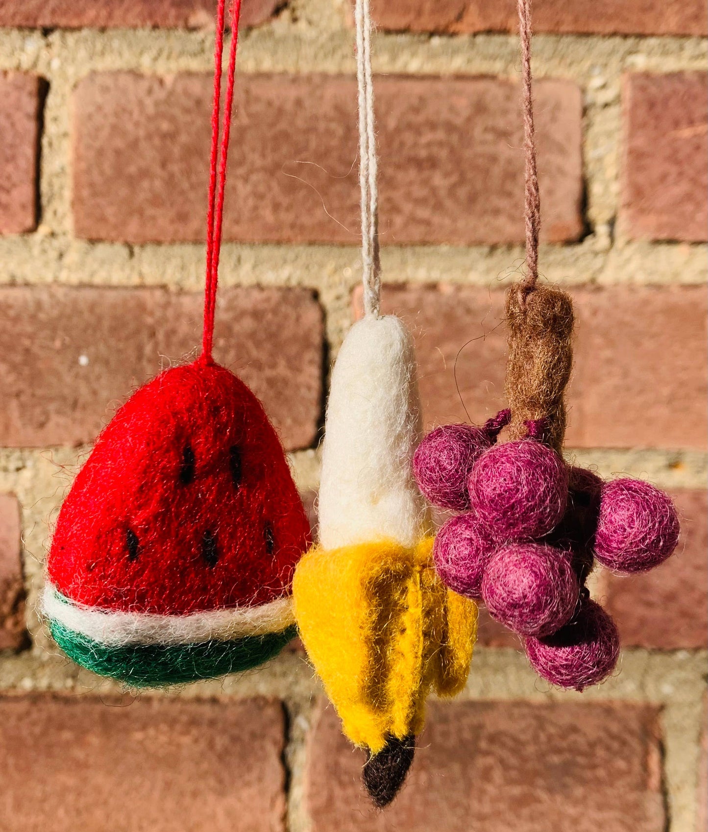 Lil Fruit Felt Ornament