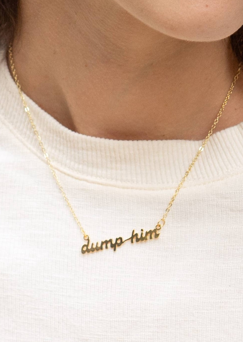 Dump Him Necklace