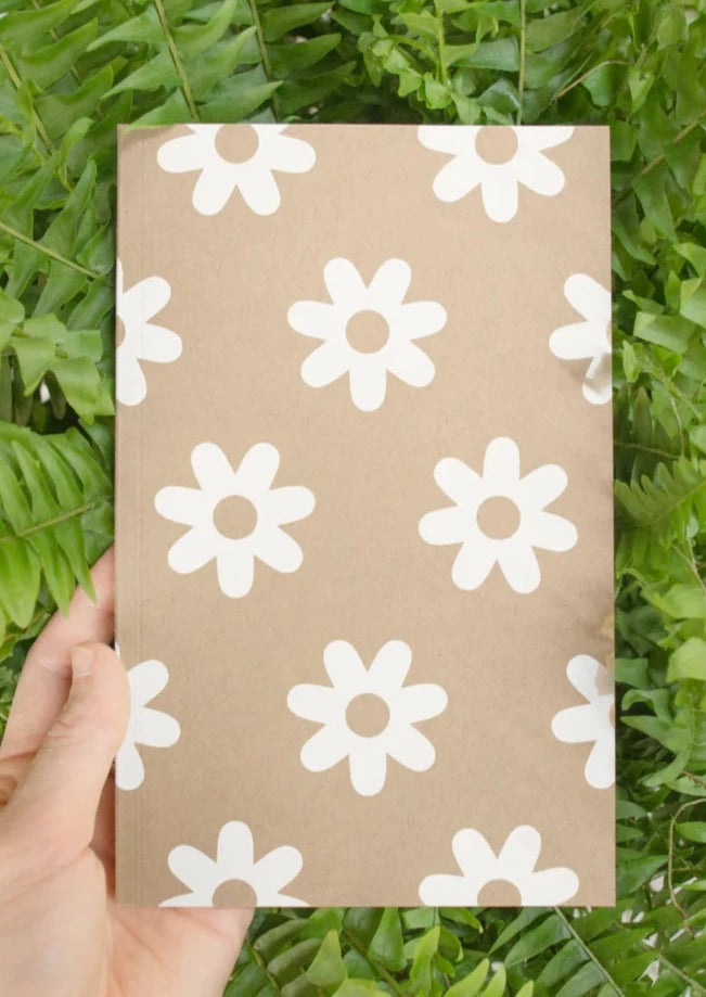 Daisy Pattern Notebook