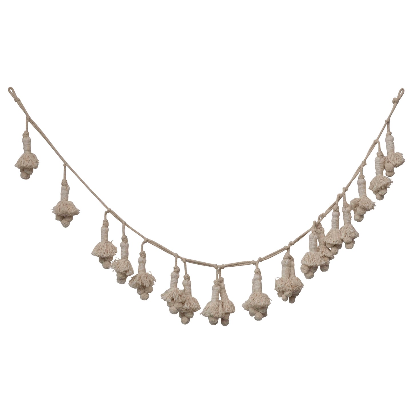 Hand-Woven Tassel Garland