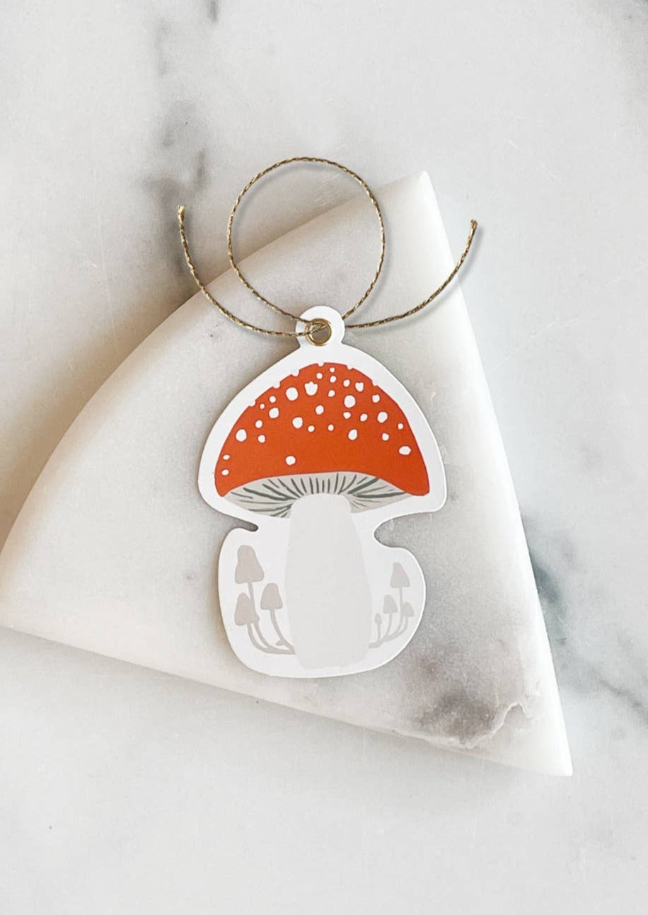 Mushroom Diecut Gift Tags