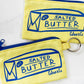 Butter Zipper Card Pouch with Keyring