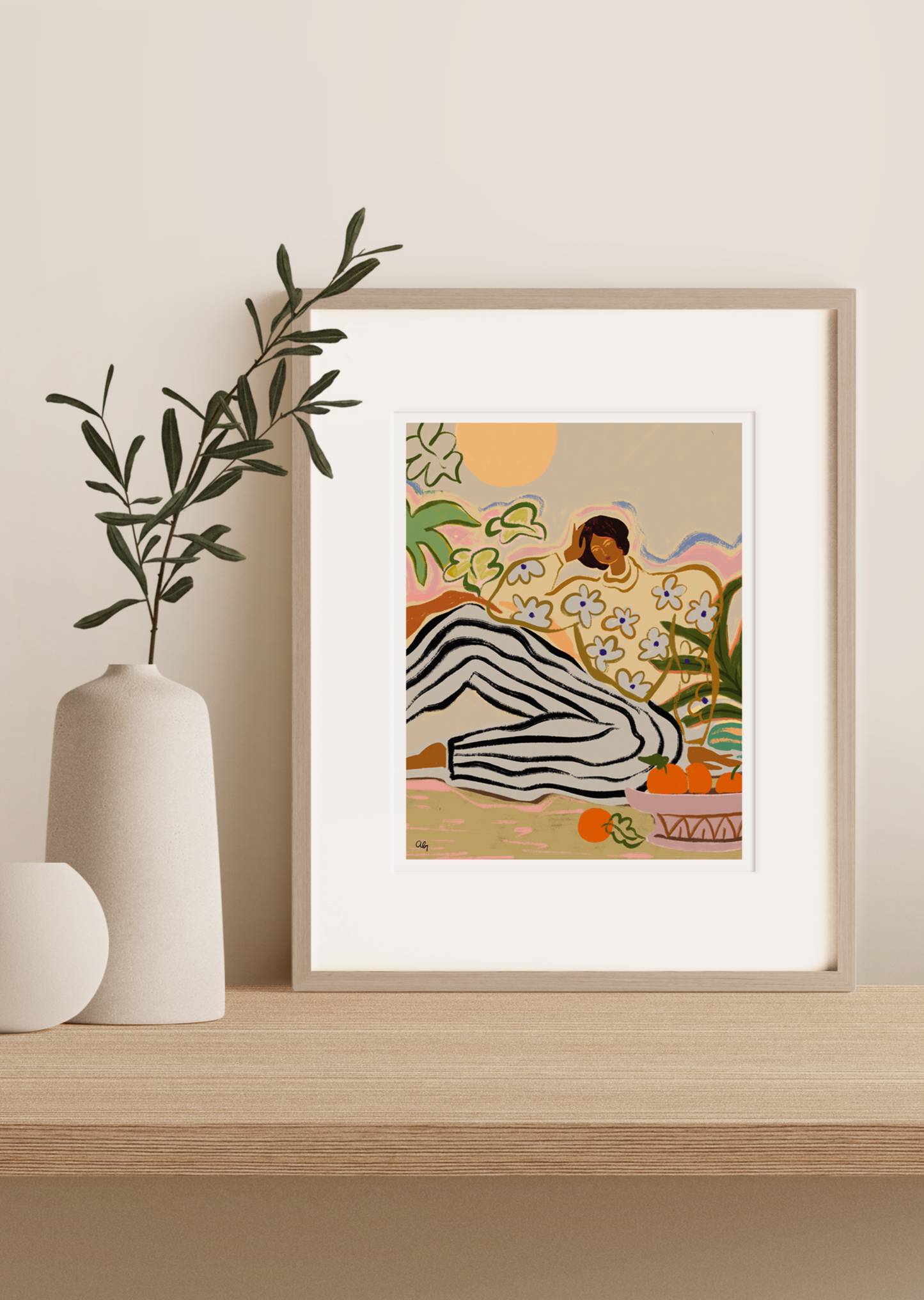 Lazy Days Print | 8x10