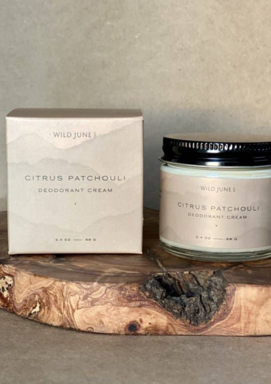 Citrus + Patchouli Deodorant Cream