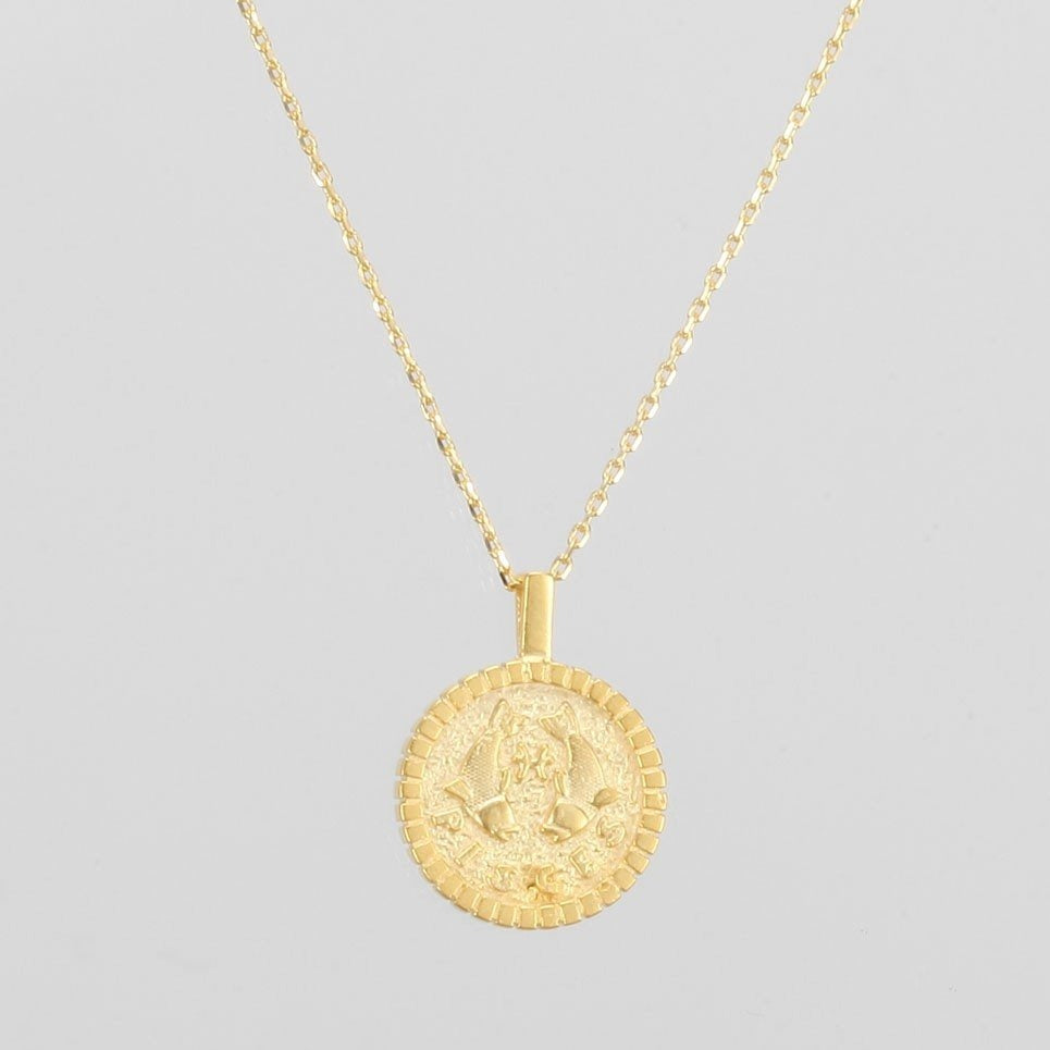 Zodiac Coin Necklaces