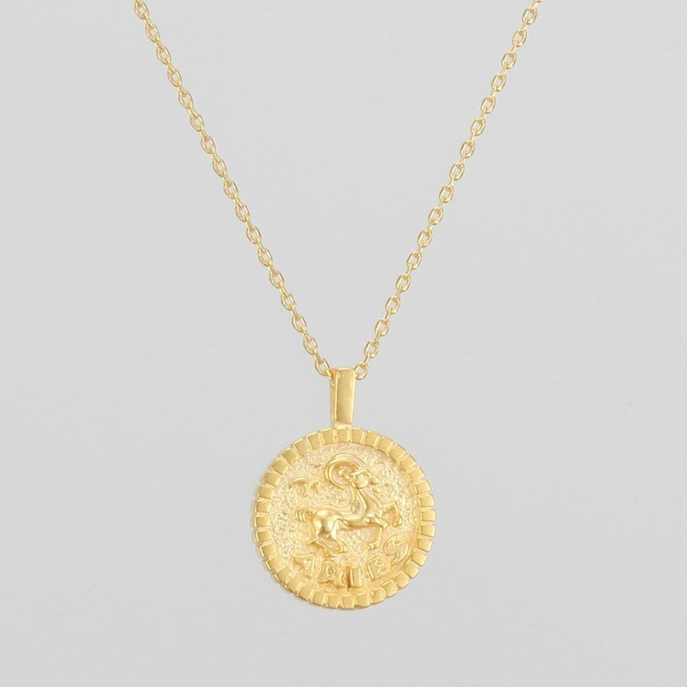 Zodiac Coin Necklaces