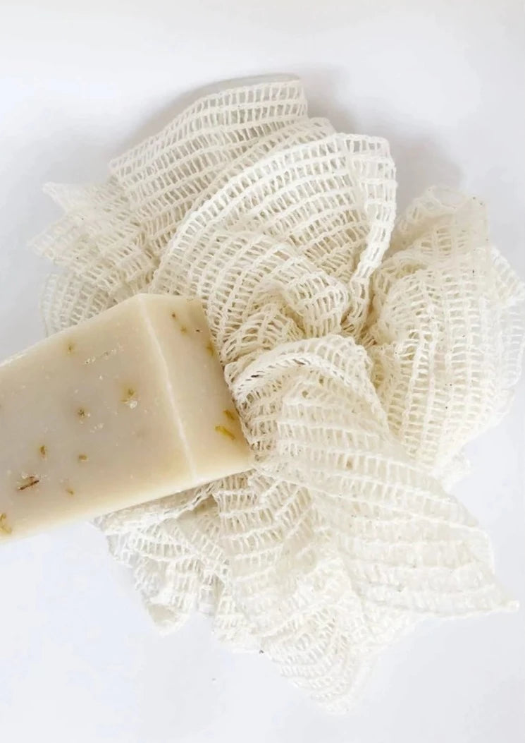 Natural Ramie Shower Pouf