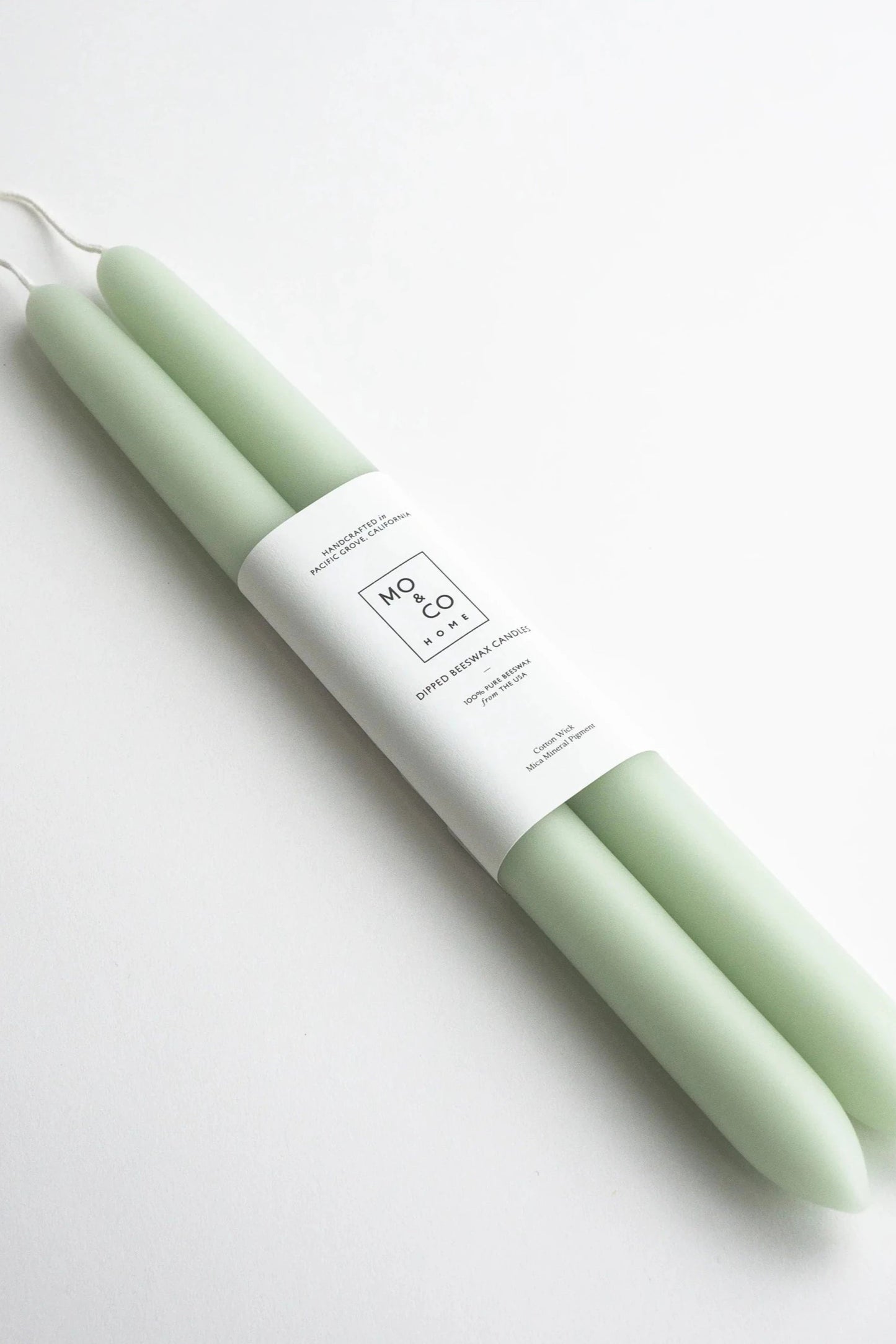 Beeswax Dipped Candles | Eucalyptus