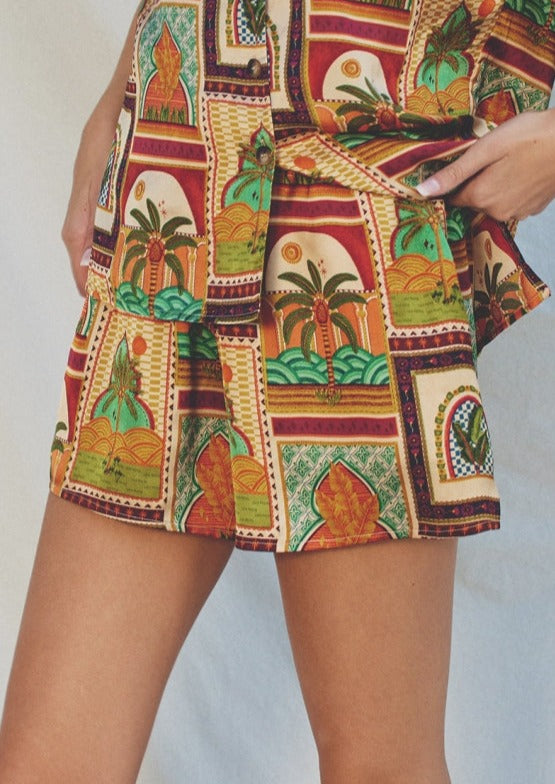 The Ibiza Sunset Shorts