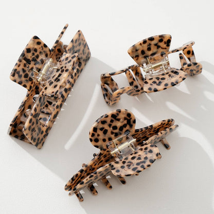 Wild Leopard Hair Claw | Assorted