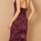 Gillian Drape Halter Dress