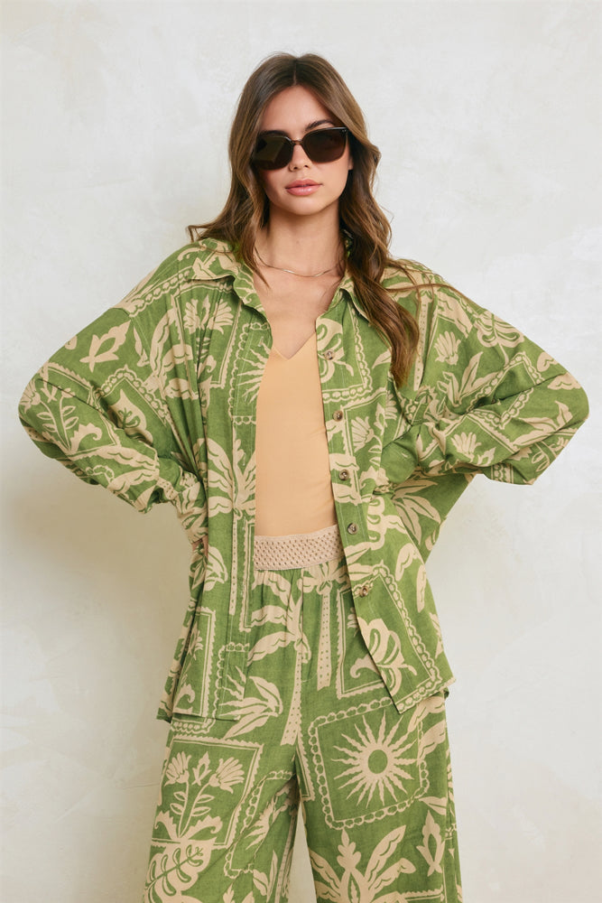 Extra Tropical Oversized Shirt