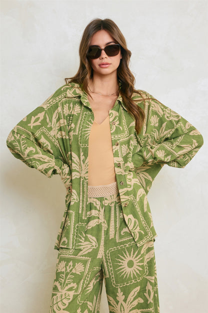 Extra Tropical Oversized Shirt