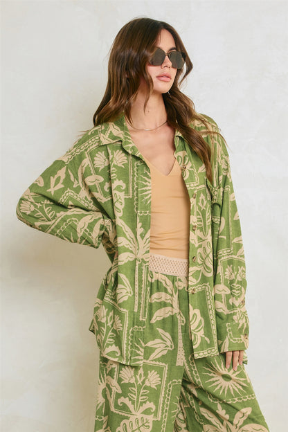 Extra Tropical Oversized Shirt