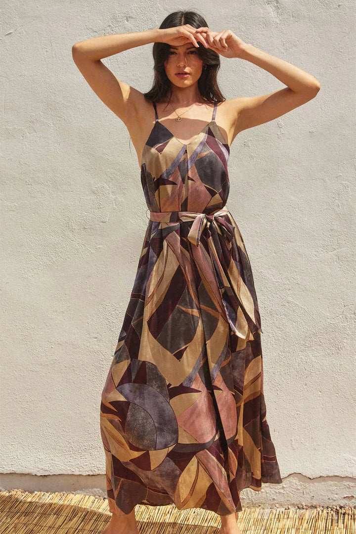 In The Dark Floral Midi Dress