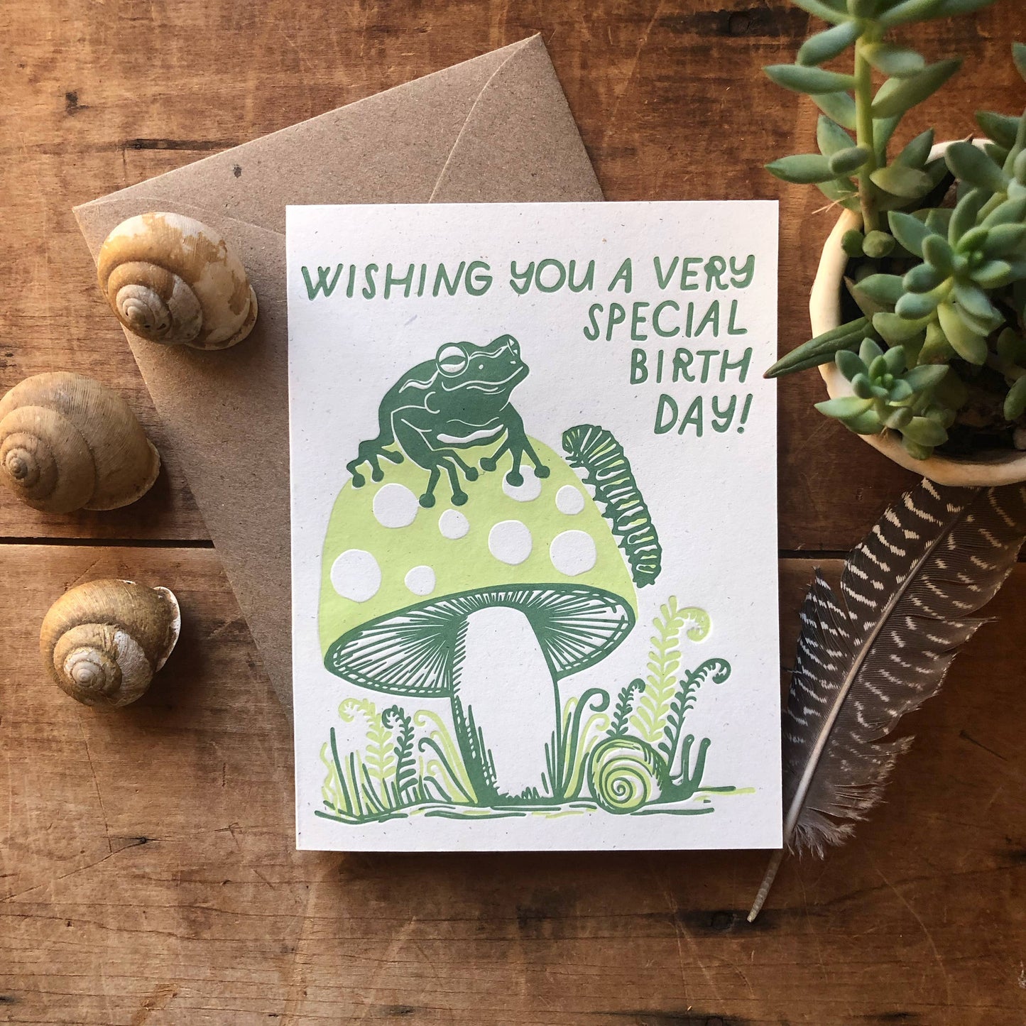Birthday Frog Card
