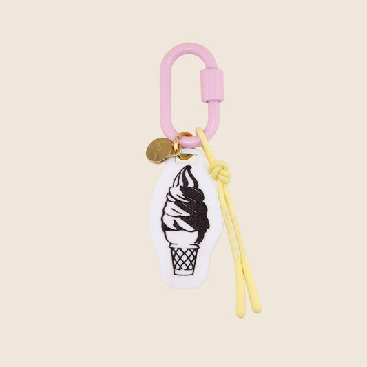 Bag Charm Keychain | Ice Cream