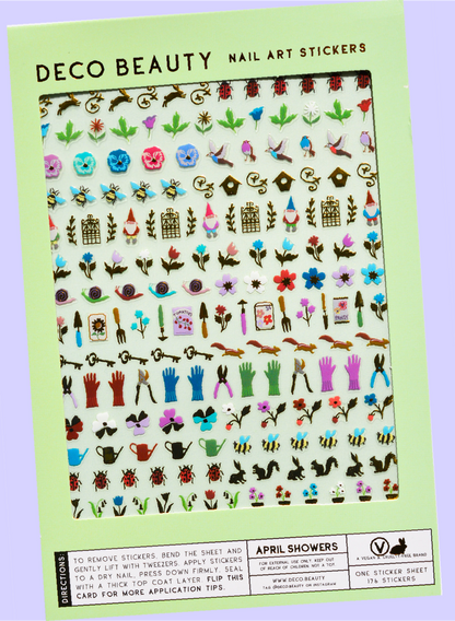 Nail Art Stickers | April Showers