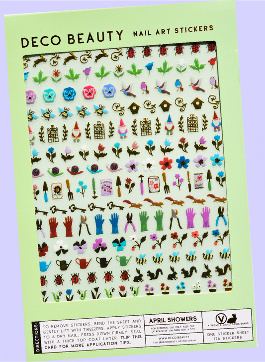 Nail Art Stickers | April Showers