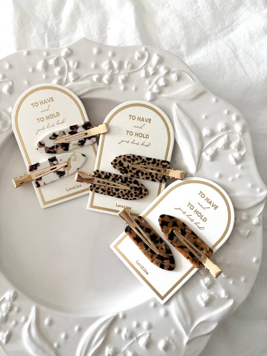 Crease Free Clip | Toffee