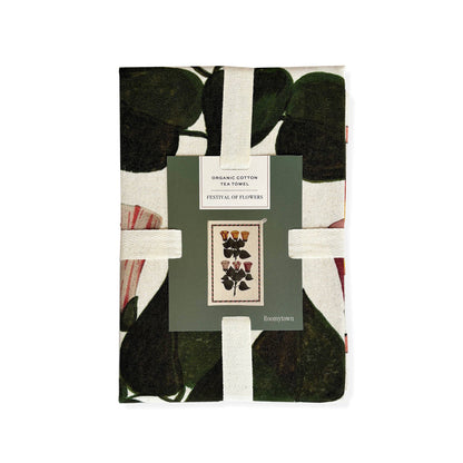 Cotton Tea Towel | Festival of Flowers