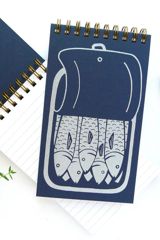 Sardine Coil Notepad | Lined