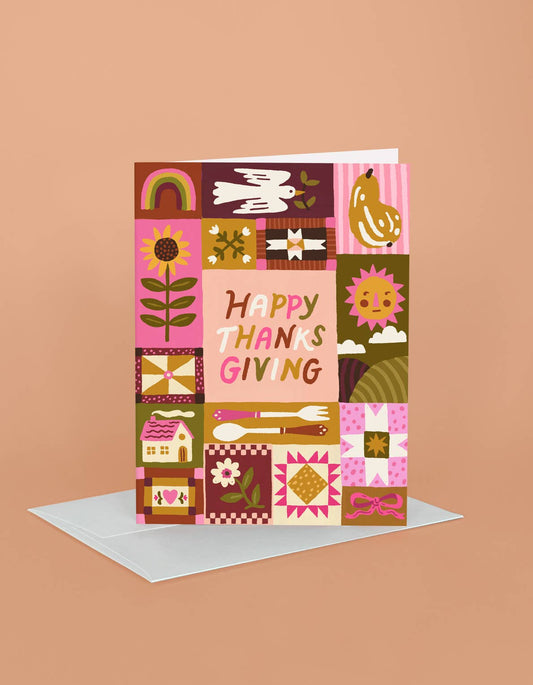 Thanksgiving Quilt Card
