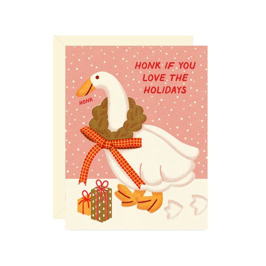 Goose Holiday Card
