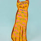 Cat Tails Bookmark | Yellow