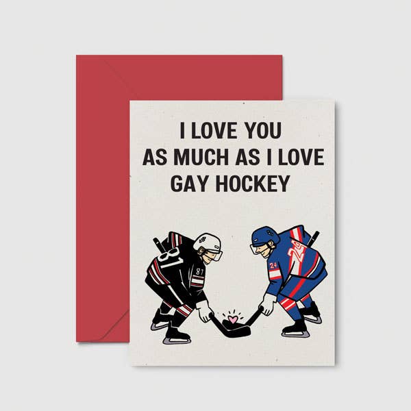 Heated Rivalry Love Card