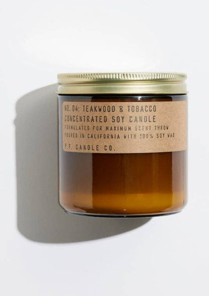 Teakwood & Tobacco Large Concentrated Candle